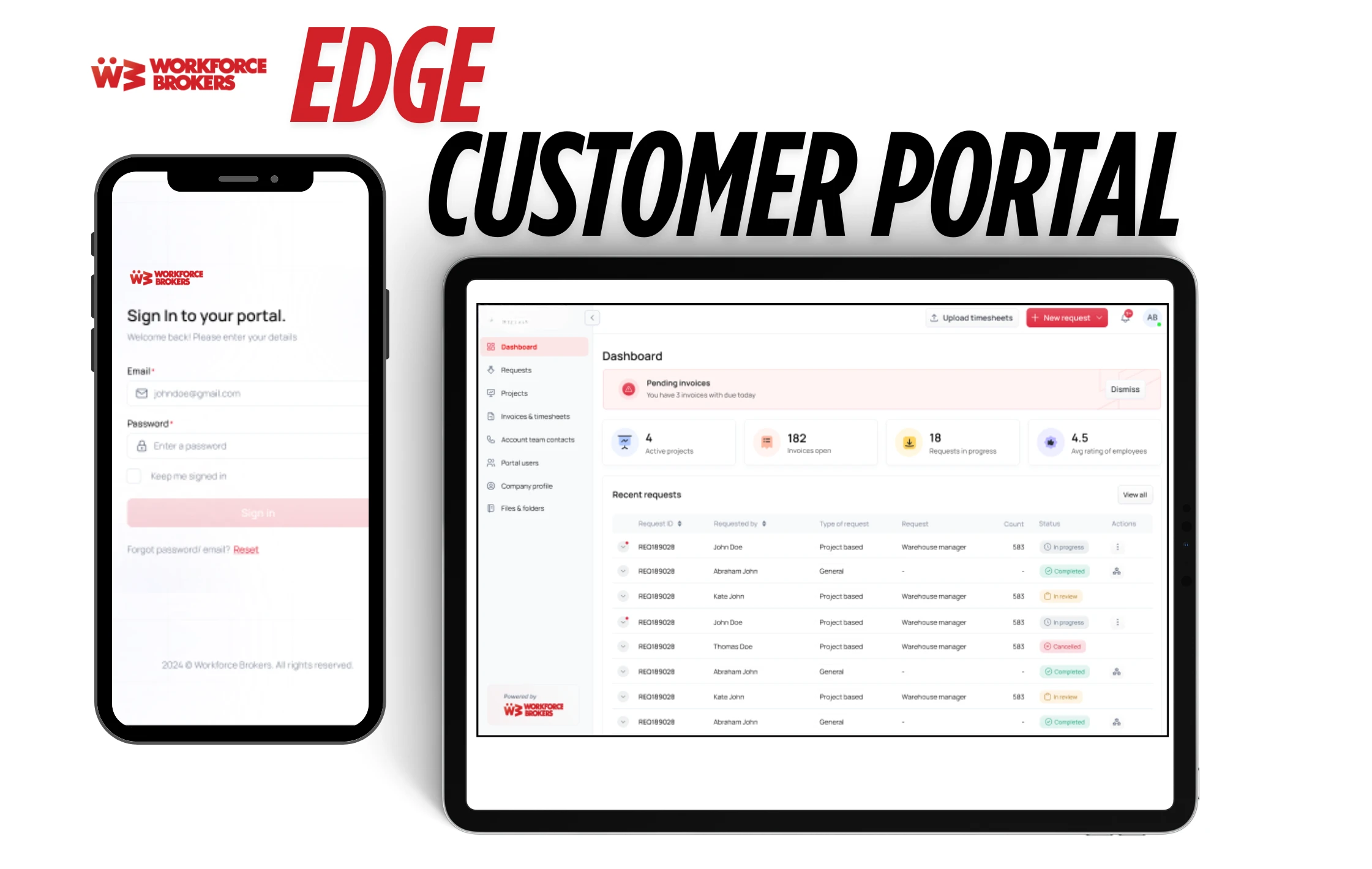 Edge Customer Portal image